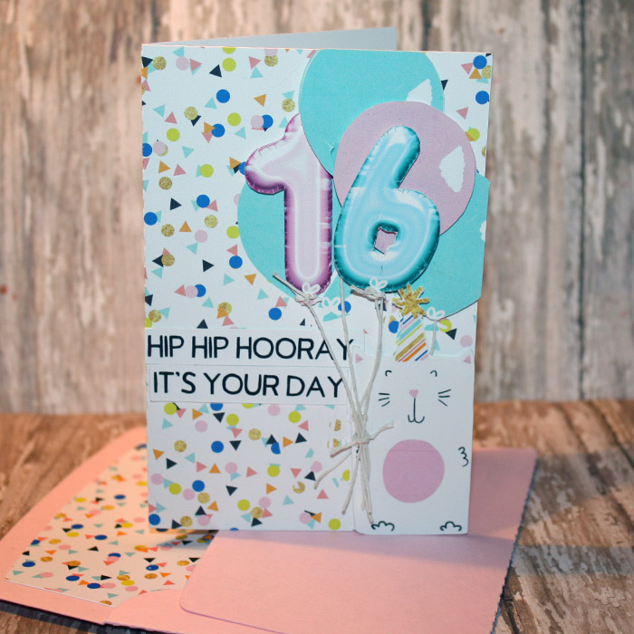 Happy 16th Birthday with matching envi
