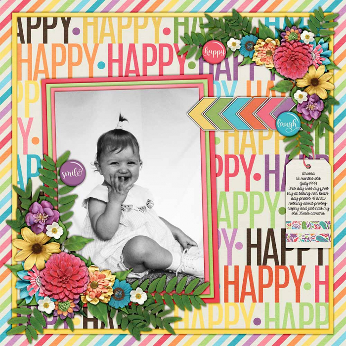 Happy baby