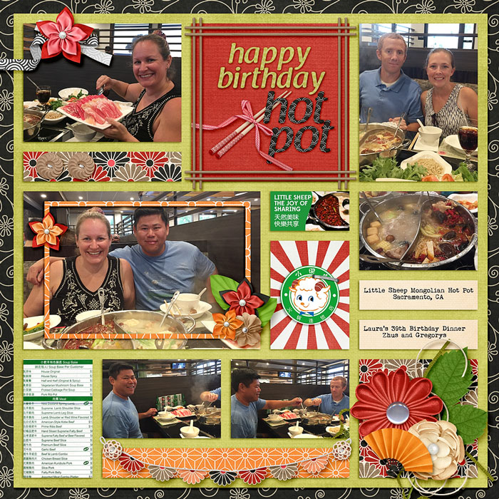 Happy Bday Hot Pot