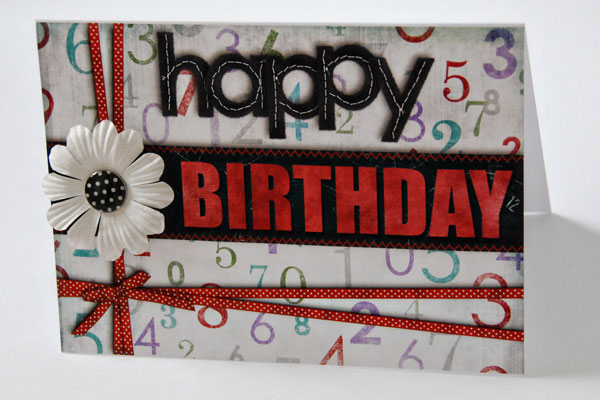 Happy Birthday Card *hybrid*