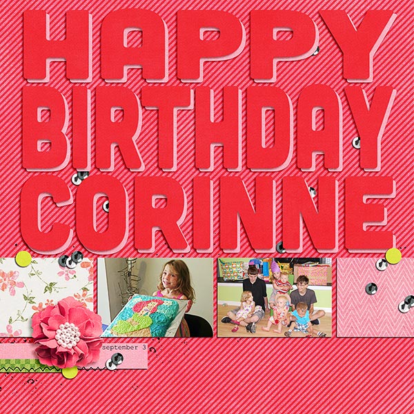 Happy Birthday Corinne