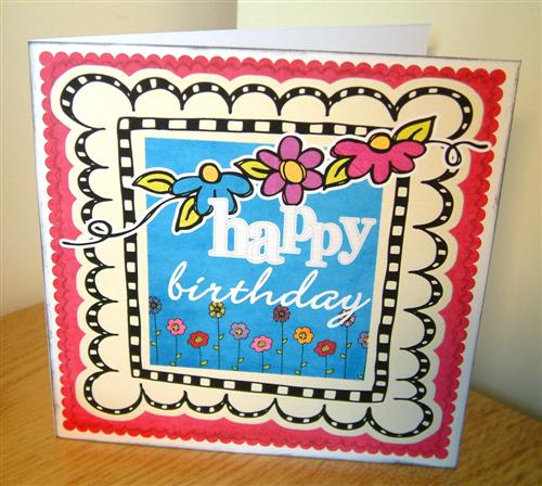 Happy Birthday - hybrid card