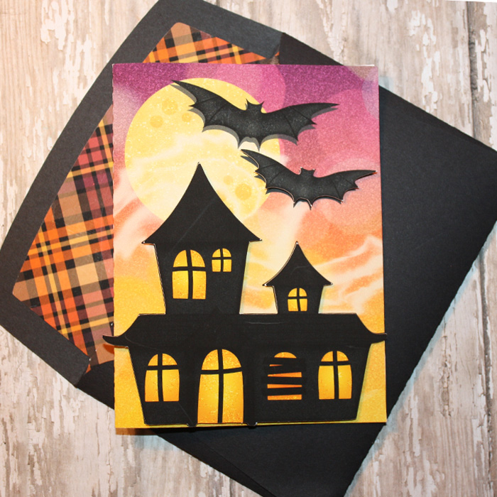 Happy Halloween Card with matching envie