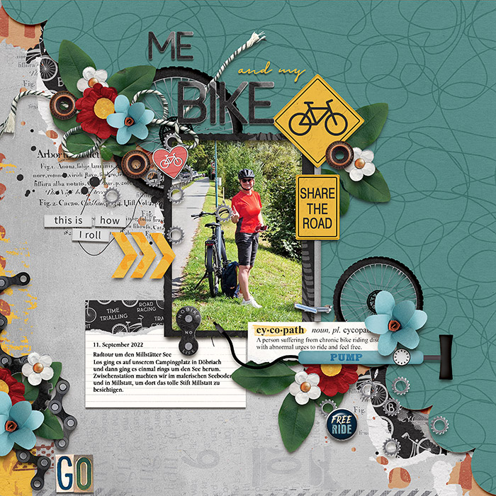 Happy hobby: cycling