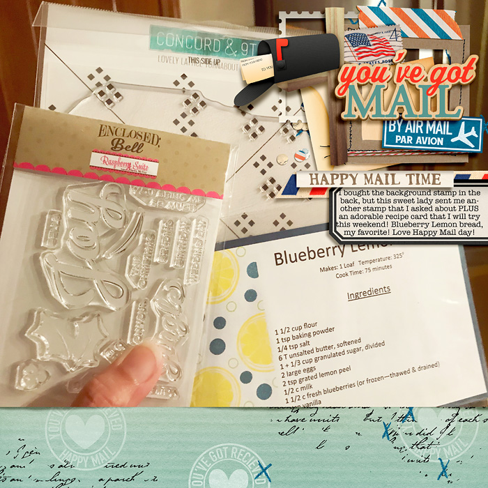 Happy Mail Time - August 4 Challenge