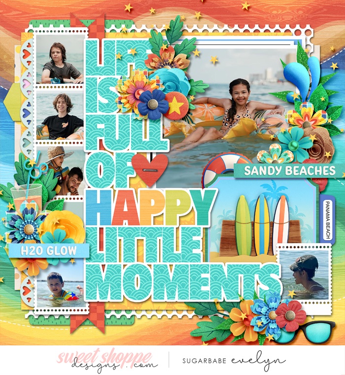 Happy Moments at the Beach