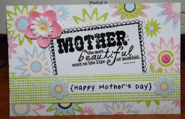 Happy  Mother's Day card