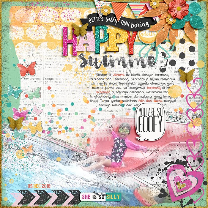 Happy Swimmer
