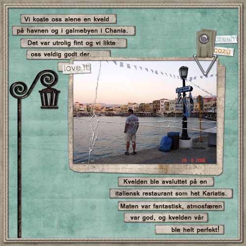 Harbour of Chania, Crete.