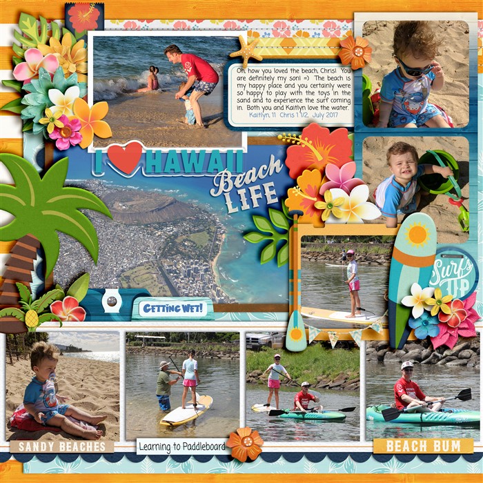 Hawaiian Water Fun (left)