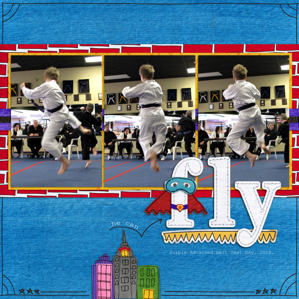 He Can Fly!