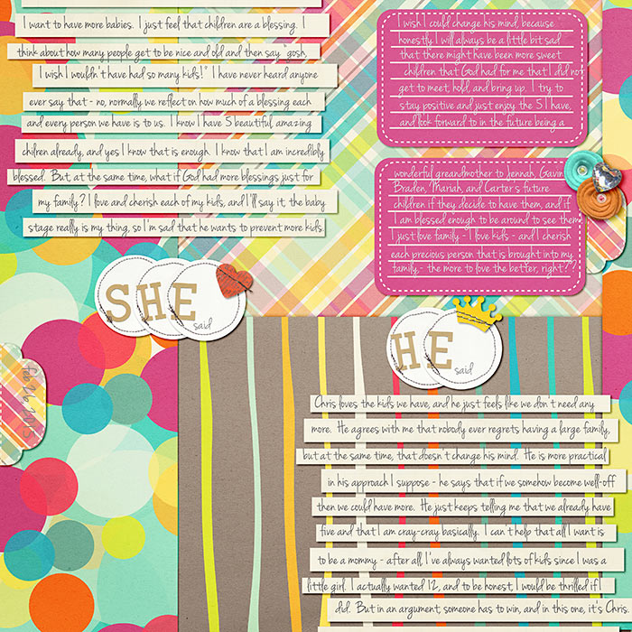 He Said, She Said