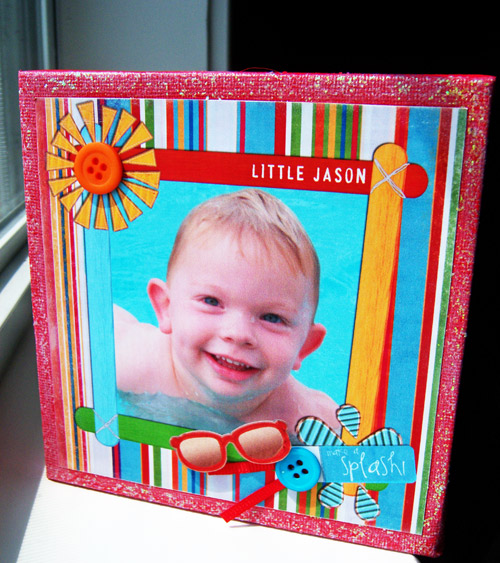 Heat Wave Altered Canvas