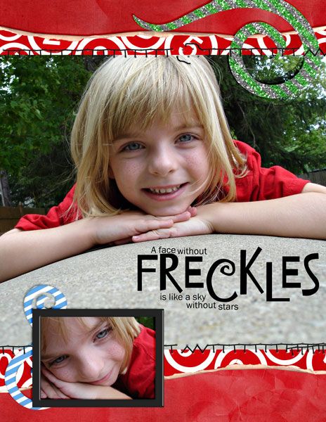 Heidi's Freckles
