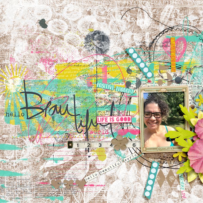 Hello Beautiful - Inspired By... Challenge