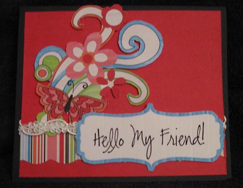 Hello My Friend Hybrid Card