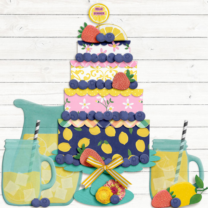 Hello Summer Party Cake