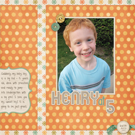 Henry at 5