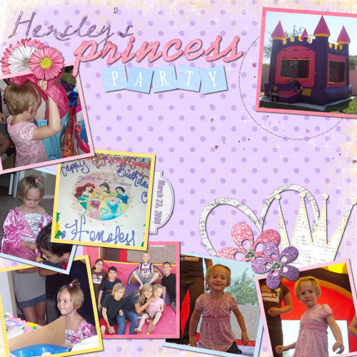 Hensley's Princess Party