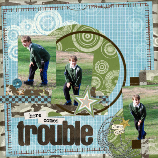 Here comes trouble