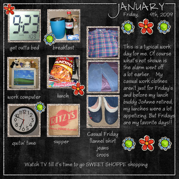 Here's my Jan 9th