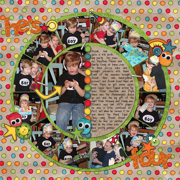He's Four!