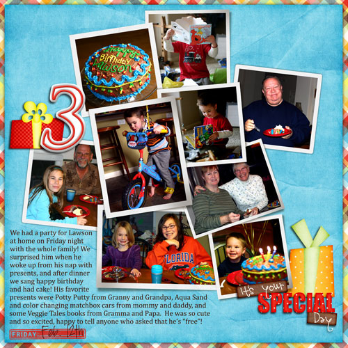He's Three!