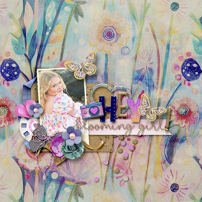 Hey blooming girl