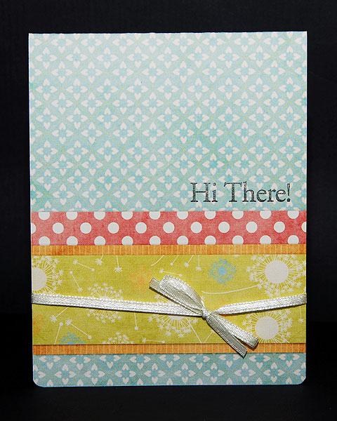 Hi There! Card