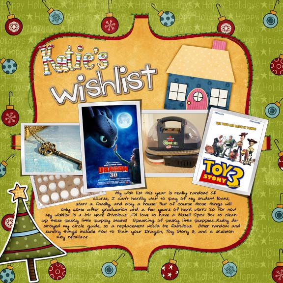 Holiday wish list!