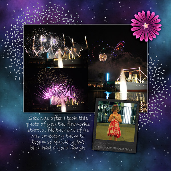 Hollywood Studios Fireworks 2015