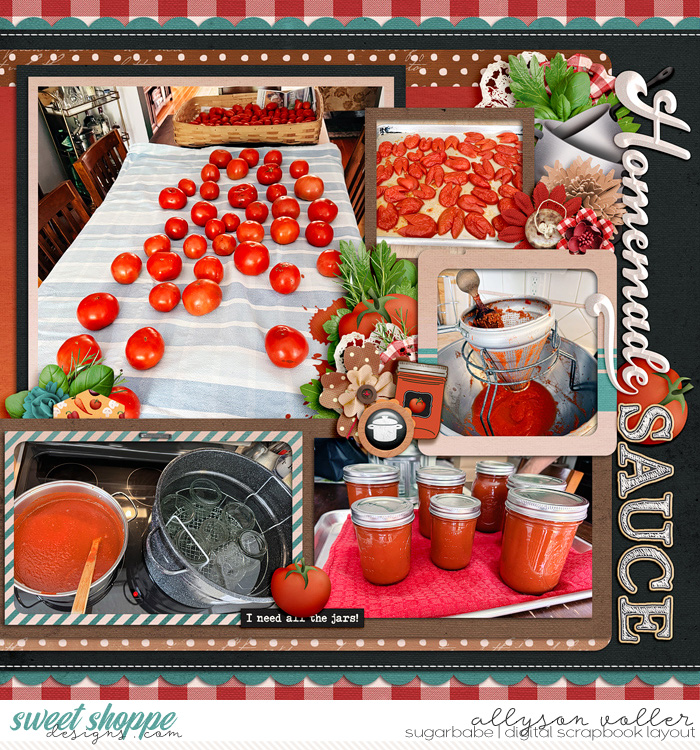 Homemade Sauce right