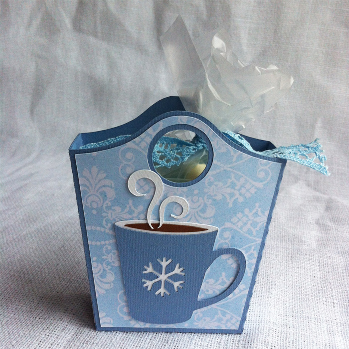 hot cocoa tote bag
