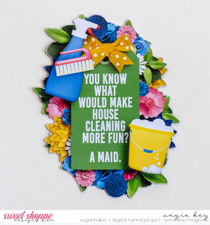House Cleaning Magnet