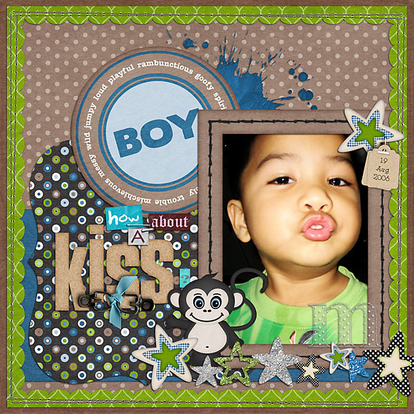 how about a kiss?