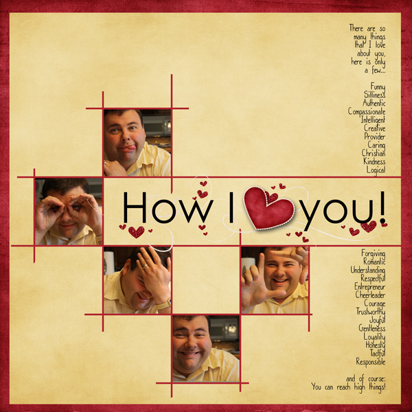 How I love you