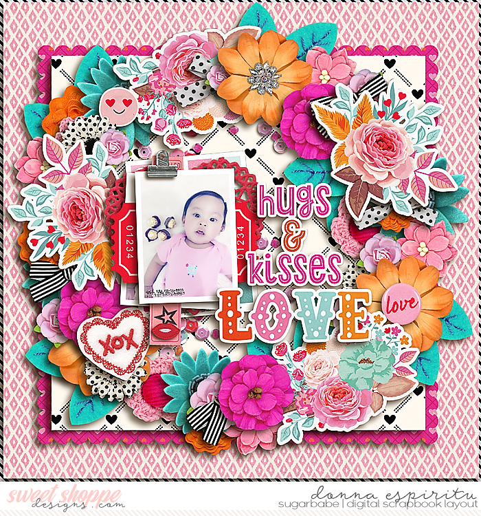 hugs and kisses, love