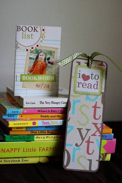 Hybrid bookmark and book list