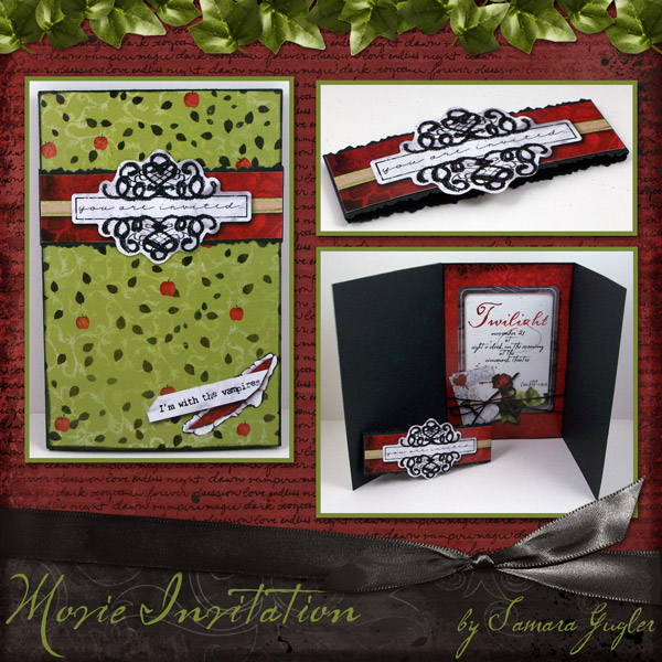 {Hybrid Card} Movie Invitation