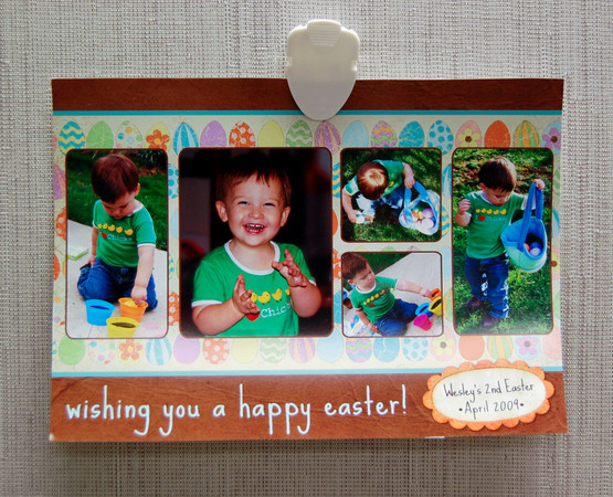 Hybrid Easter card