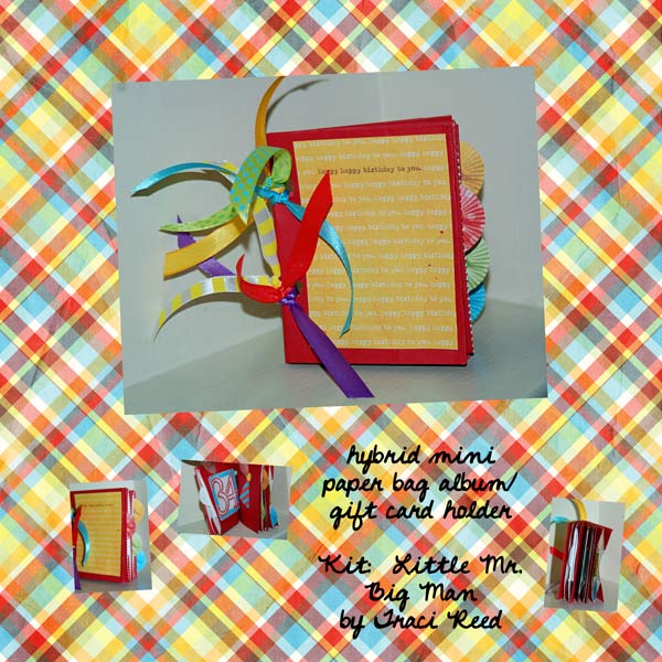 Hybrid Mini Paper Bag Album