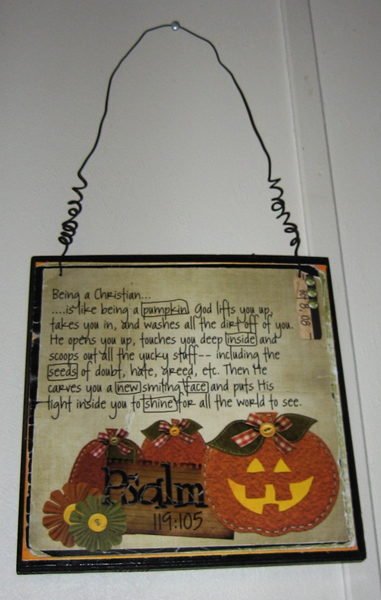Hybrid Pumpkin Wall Art