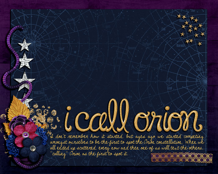 I Call  Orion