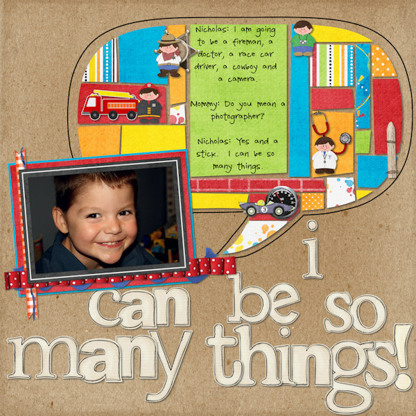 I can be so Many Things