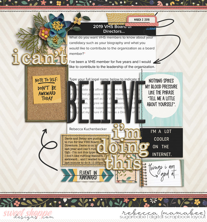 I can't believe I'm doing this