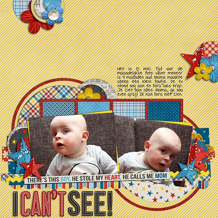 I can't see!
