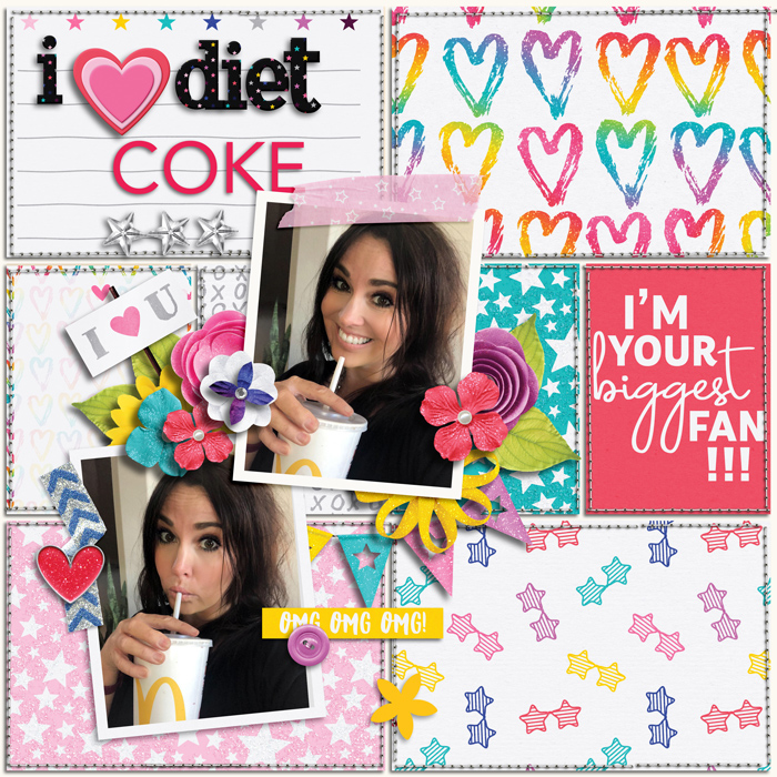 I {heart} diet coke