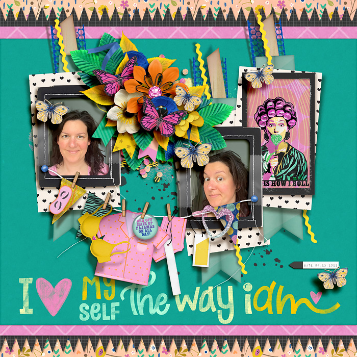 I heart myself the way I am