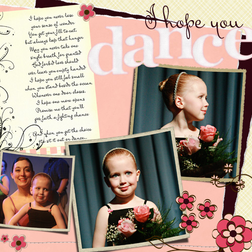 I hope you dance
