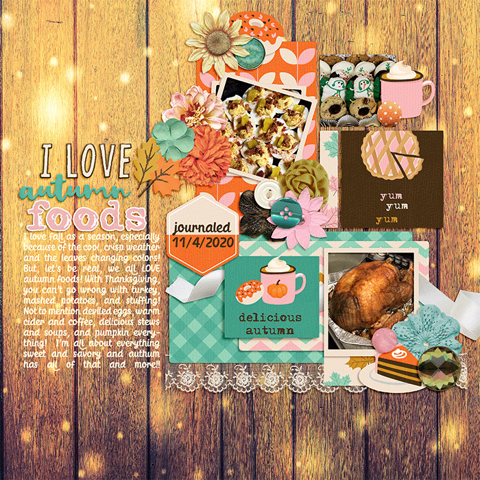 I love autumn foods
